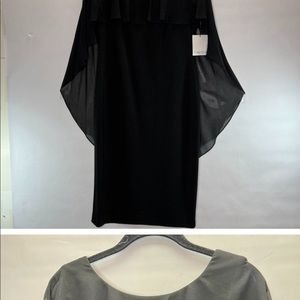 NWT Calvin Klein Midi Dress 10. Black. Perfect cocktail dress